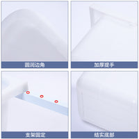 Industrial Sewing Machine Garment Bin with/without Iron Frame - Thickened Plastic