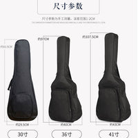 Padded Acoustic Classical Guitar Gig Bag Backpack for 30-41 Inch Guitars