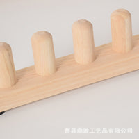 Wooden Weaving Loom for Scarves and Blankets, DIY Handcraft Knitting Frame