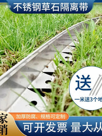 Stainless Steel Garden Edging Strip for Landscaping and Lawn Borders