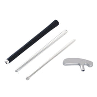 Portable 3-Section Aluminum Alloy Golf Putter Set for Travel and Practice