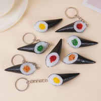 Japanese Simulation Sushi Keychain Ornament for Restaurants and Gifts