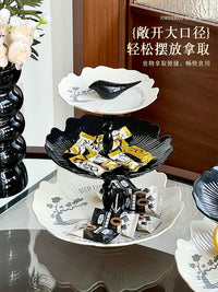 Multi-tier Dessert Stand for Parties & Home Use, Rotating Cake & Fruit Display Tray