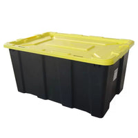 Thickened OZH Large Plastic Storage Box with Lid for Home Clothes Toys Car Trunk Organizer