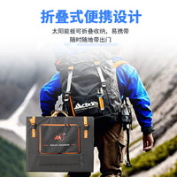 150W Monocrystalline Foldable Solar Panel for Home Camping Outdoor Power Bank Fast Charging