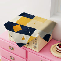 Korean Style Star Pattern Dust Cover for Home Appliances - Microwave, Air Fryer, Small Appliance Cover