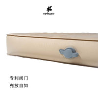 Self-Inflating Camping Sleeping Pad with Honeycomb Sponge and Waffle Pattern