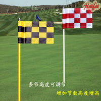 Golf Flagstick Hole Cup Combo for Putting Green Practice and Competition