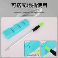 Magnetic Ground Plug Fishing Bait Box with Hook Storage