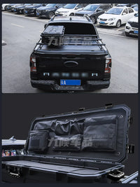 Outdoor Camping Storage Box for 2023-2024 Ford Ranger Pickup Truck Bed Organizer Luggage Case