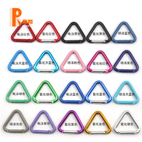 Outdoor Nylon Webbing Triangle Carabiner Clip for Backpacks and Bluetooth Speakers