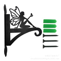 Decorative Wall Hooks for Bird Feeders and Home Decor, Fairy and Animal Designs