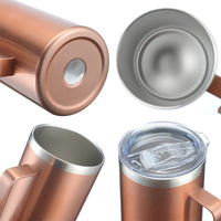 304 Stainless Steel Insulated Coffee Mug with Handle, 24oz Multi-color