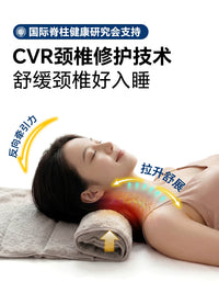 Foldable Portable Cervical Pillow for Neck Support and Sleep, Adjustable Height