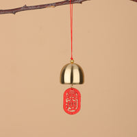 DIY Brass Bell with Mallet for Christmas, New Year, and Decorative Crafts