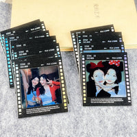 Ins Style Clear Card Sleeves and Paper Photo Holders for Bookmarks and Collectibles