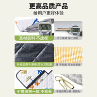 Ultrasonic Picnic Blanket, Thickened, Machine Washable, Portable Outdoor Mat for Camping & Picnics