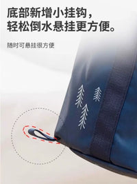 Portable Foldable Basin for Travel, Foot Soaking, Laundry, and Face Washing