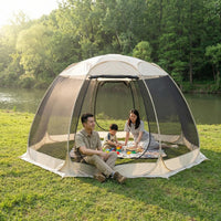 Spherical Pop-Up Mosquito Net Tent for Outdoor Camping & Picnics