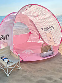 Pop-Up Camping Tent Automatic Instant Setup Portable Sunshade Shelter for Outdoor Activities