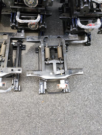 Universal Suspension Seat Base with Slide Rails for Agricultural, Construction, and Marine Vehicles