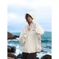 Unisex UPF 50+ Sun Protection Cape Hoodie for Outdoor Activities