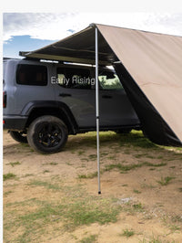 Chuxu Outdoor Car Side Awning Extension Side Wall Sunshade with Window
