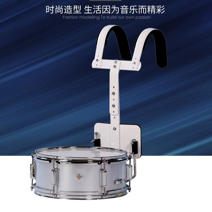 Marching Snare Drum with Carrier for Drum Corps and Bands