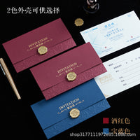 Business Invitation Card for Meetings, Corporate Events, Housewarming, Anniversaries