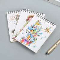 Portable A6 Sketchbook Blank Doodle Art Book for Drawing and Painting