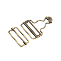 Gourd Buckle Metal Adjuster for Overalls and Garments