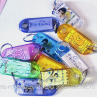DIY Vintage Crystal Keychain Pendant Blanks for Resin Crafts Y2K Style