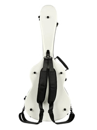 Fiberglass Hardshell Guitar Case for 39-inch Classical and 41-inch Acoustic Guitars, Waterproof and Shockproof