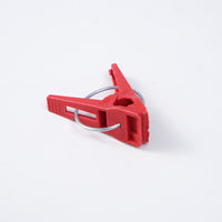 Greenhouse Film Row Cover Clips for Arched Pipes - Double Layer Film Fasteners