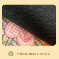 Cartoon Diatomaceous Earth Bath Mat, Super Absorbent Non-Slip Quick Dry Floor Mat for Bathroom Entrance