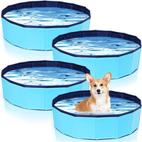 Foldable Pet Swimming Pool Portable Dog Bath Tub