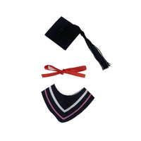 Teddy Bear Plush Doctor/Master Graduation Outfit for 10cm-30cm Dolls