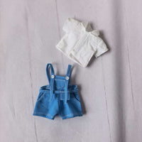 ZSIGA 1/8 Scale OB24 Doll Overalls and Shirt Outfit