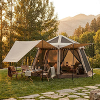 Automatic Pop-Up Camping Tent for Outdoor Activities and Park Use, Quick Setup Canopy for Multiple People