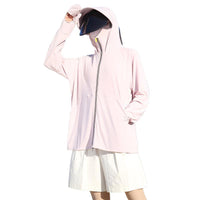 Women's UPF 50+ UV Protection Ice Silk Sun Protection Jacket for Summer Cycling