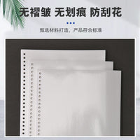 Double-Sided White Release Paper for DIY Handbooks and Journals, A4/A5/B5, 120gsm