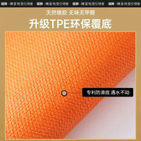 Thickened Soundproof Anti-Slip Floor Mat for Living Room Bedroom, Super Absorbent Rubber Entrance Carpet, Customizable