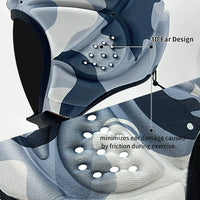 Sports Goalkeeper Helmet Rugby Headguard Padded Head Protector for Training and Impact Protection