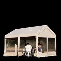 Outdoor Winter Warm Transparent Camping Tent Windproof Rainproof Canopy for BBQ Night Market