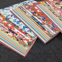 Japanese Mino Washi Square Sticky Notes - Unique Designs, Beautiful Paper Art, Takeo Paper Card Color Swatch