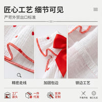 Pet Cat Dog Dress with Heart Bowknot for Small Breeds, Thin Spring/Summer Anti-Shedding Puppy Clothes