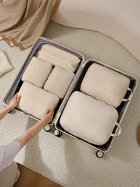 Travel Compression Packing Cubes Set for Clothes and Down Jackets