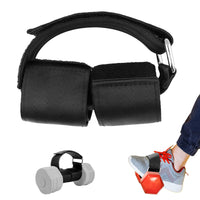 Adjustable Ankle Dumbbell Straps for Resistance Training and Fitness