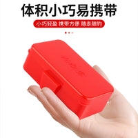 3-in-1 Magnetic Fishing Bait Box with Powder Dispenser and Ground Plug