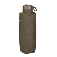 Portable Large Capacity Collapsible Silicone Water Bottle for Outdoor Sports